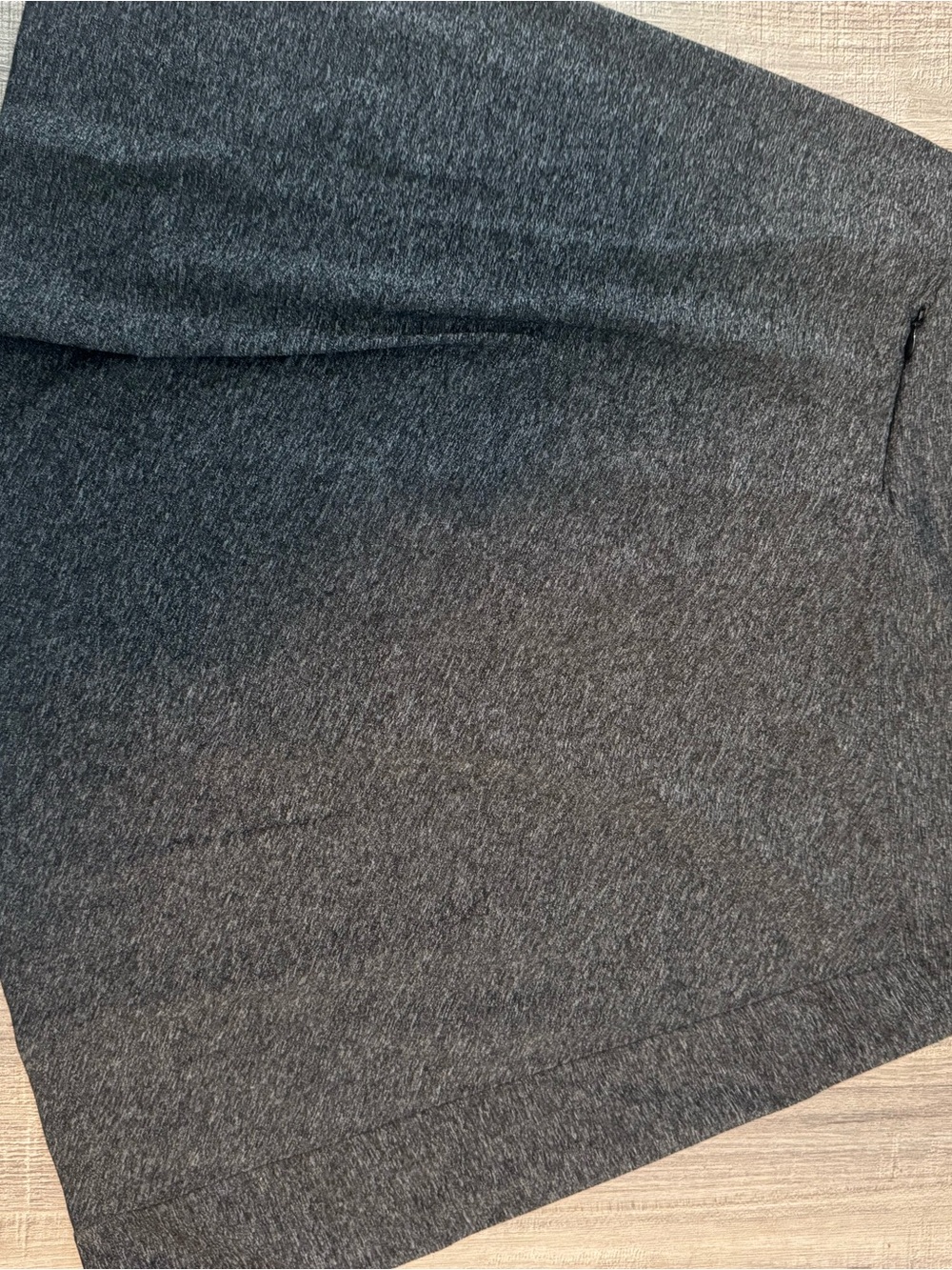 REI Dark Heather Charcoal Midi athletic skirt